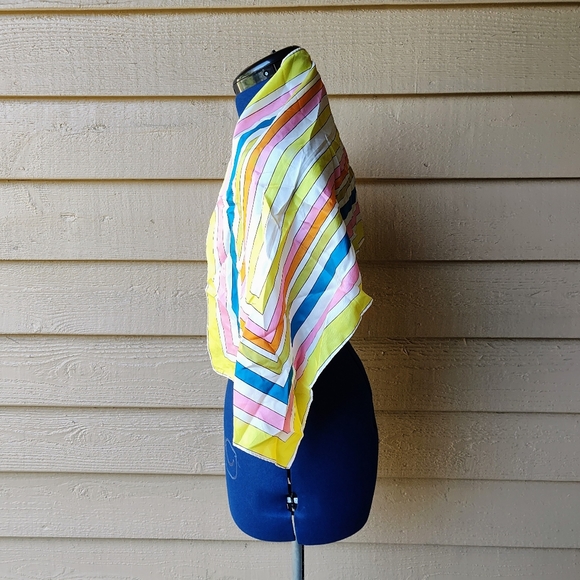 Vintage Striped qalla Scarf - Picture 4 of 6